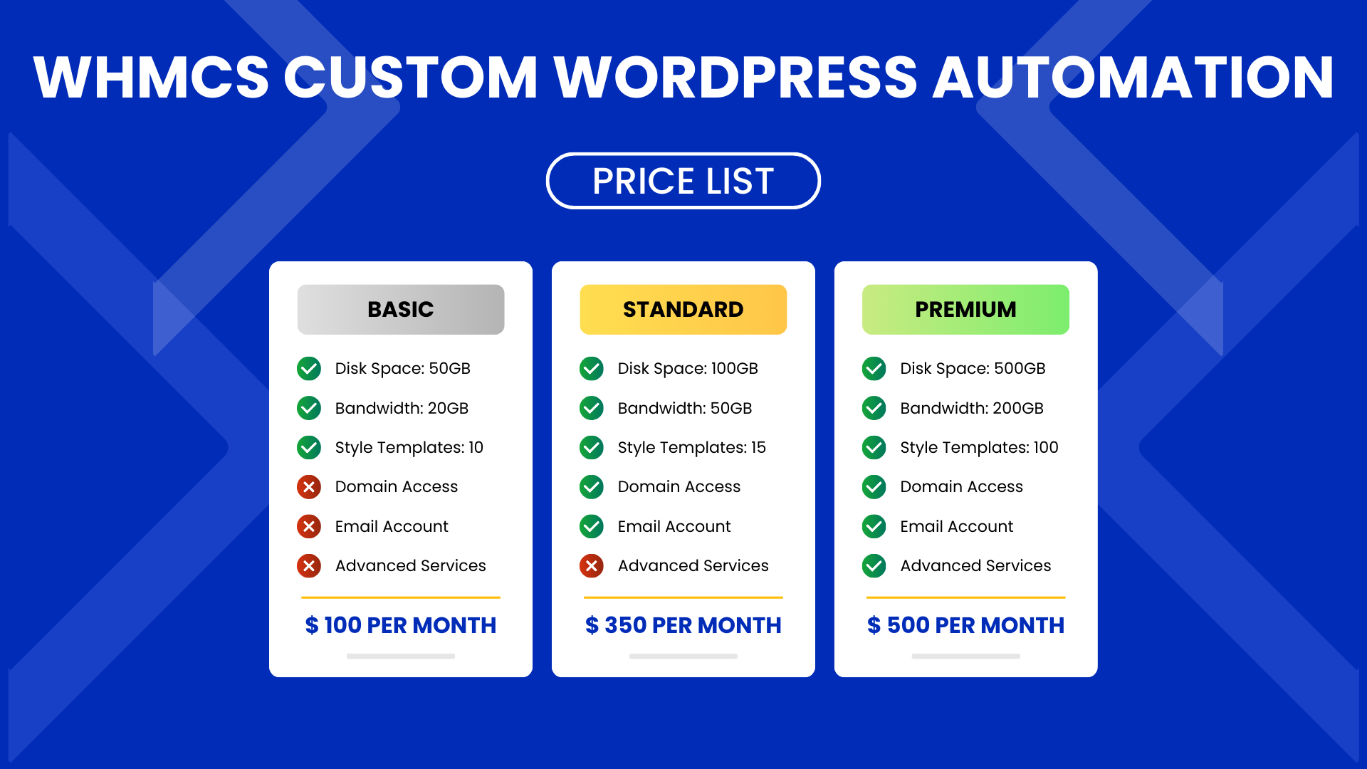 Blue Modern Web Hosting Price List Facebook Post.png